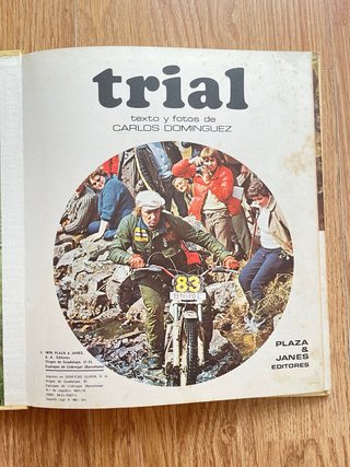 Antiguo libro de trial