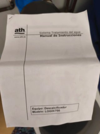 Descalcificador de agua ATH  Modelo LOGIX 400