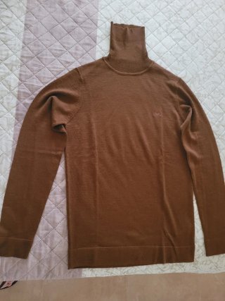 Jersey hombre marrón talla S