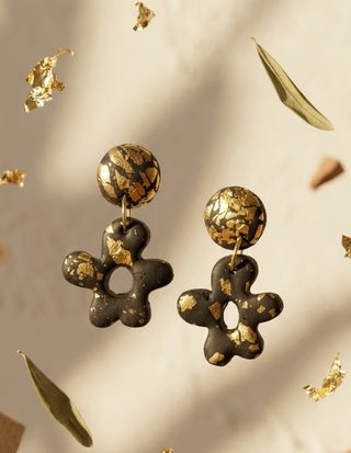 Pendientes Boda Cleopatra Hechos a Mano