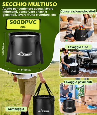 Doccia Portatile da Campeggio