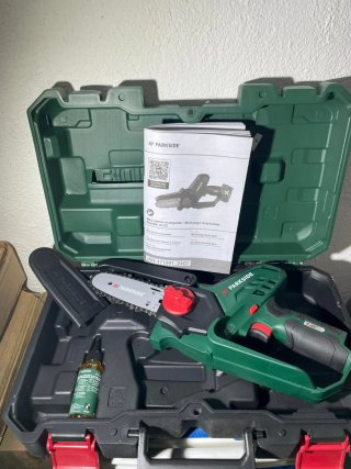 Motosierra recargable 12v