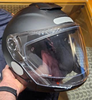 Casco Schuberth J2 (L)+Pinlock120+BolsaContinental