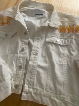 Cazadora vaquera Blanca jeans