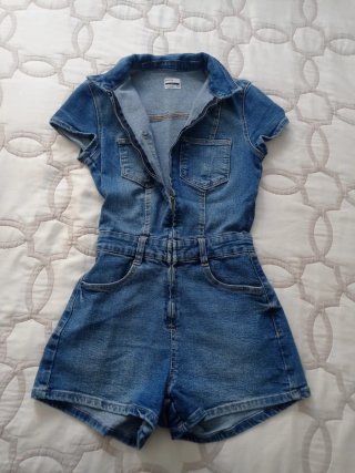 Peto vaquero corto Bershka Xs