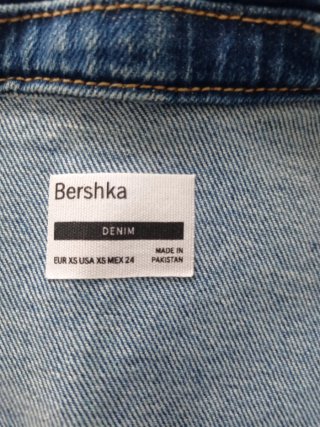 Peto vaquero corto Bershka Xs