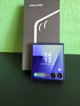 Galaxy Z Flip 7 512GB Azul. Impecable+Factura