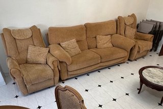 Sofá 3 plazas + 2 sillones a juego conjunto clasic