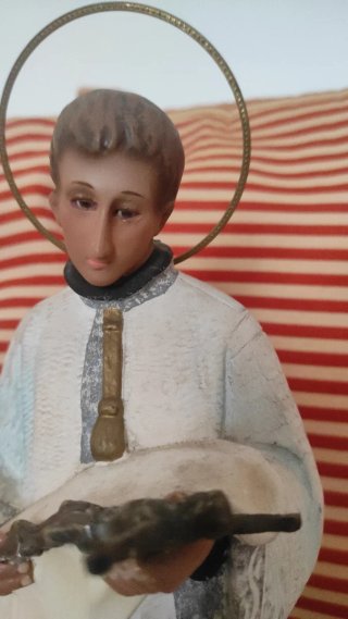 Figura San Luis Gonzaga Escayola