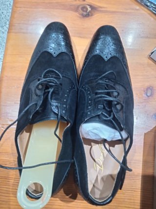 Zapatos Oxford hombre negros ⚠️ Solo envíos ⚠️
