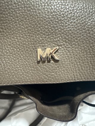 Mochila Michael Kors Piel Gris