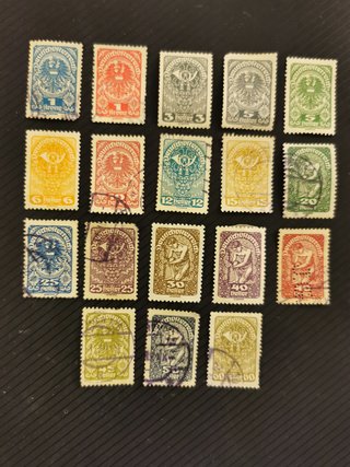 Francobolli Austriaci 1919