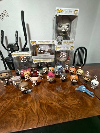 Lote Funkos Harry Potter