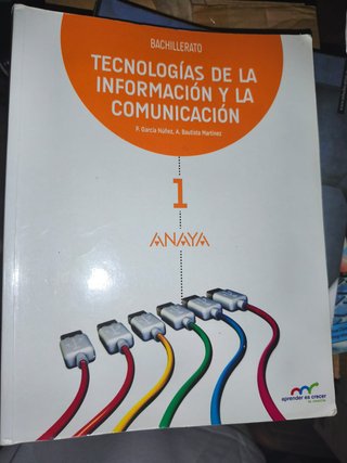 Libro TIC 1o Bachillerato ANAYA