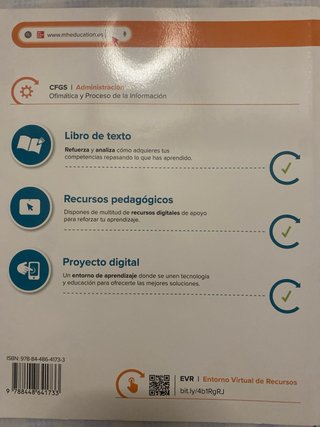 Libros Grado superior de Administración y Finanzas