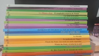 Cada libro Disney por 5€ 54 libros a 250€