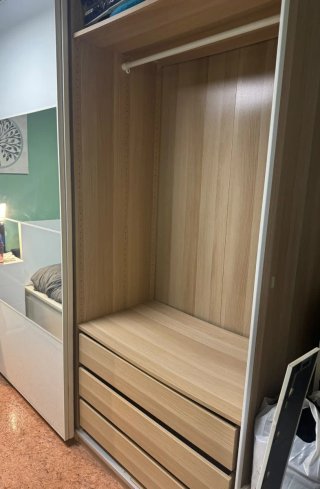 Armario PAX Ikea 200x236 cm, se vende desmontado
