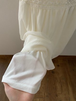 Mono corto encaje blanco