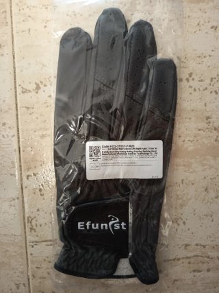 Guantes Golf. Mano Derecha. Talla 23. S/L