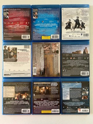 Lote 9 Películas Blu-ray Culto y Thriller