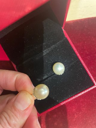 Pendientes perla
