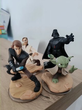 13 Figuras Star Wars Disney Infinity