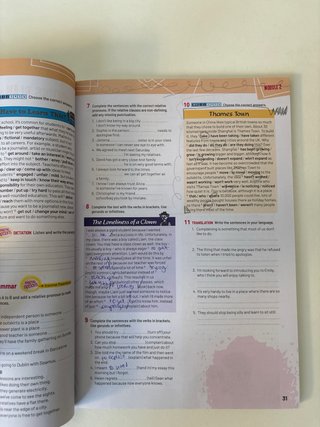 Burlington Advanced Options B2 Workbook