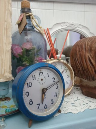 Pareja de relojes antiguos