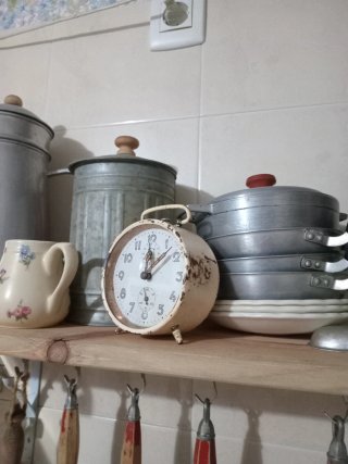 Pareja de relojes antiguos