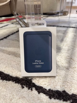 Cartera iPhone Apple MagSafe Azul
