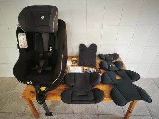 Silla Coche Joie Spin 360 Negra