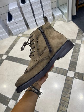 Scarpe uomo Tg 42 scamosciate