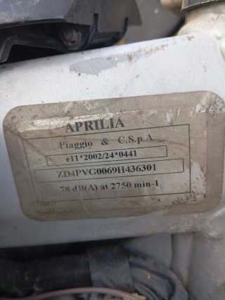 Aprilia SX50 Supermotard