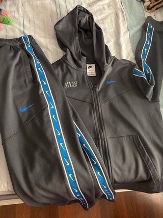 Chándal Nike Dri-Fit Gris Talla L