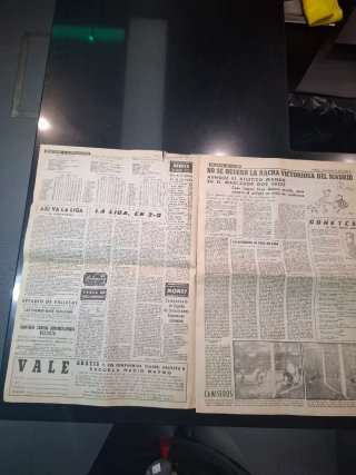 Periódico MARCA 18 Marzo 1963