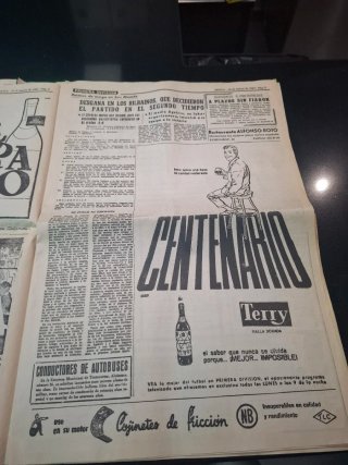 Periódico MARCA 18 Marzo 1963