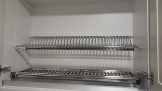 Kit escurreplatos inoxidable mueble 90cm