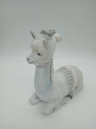 Lama decorativa con uccellino