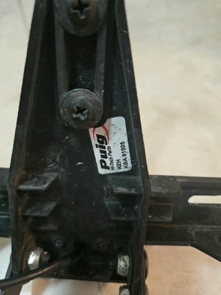 Portamatriculas corto Honda CBR650R