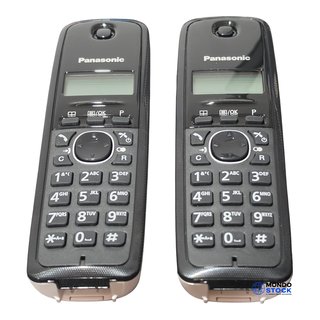 Panasonic KX-TG1612JTW Telefono Cordless DECT Dopp