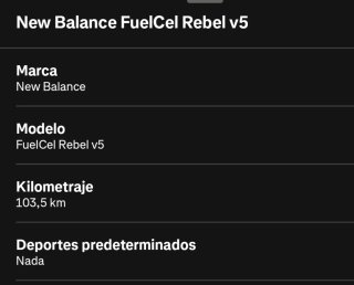 Zapatillas New Balance FuelCell Rebel v5