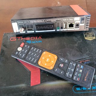 Decodificador GTMEDIA V8 NOVA S/S2 HD DVB