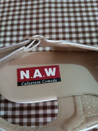 N.A.W Calzado Cómodo Plataforma