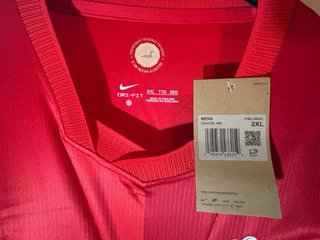 Camiseta de fútbol Nike Talla XXL