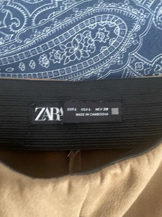 Pantalón Zara Beige