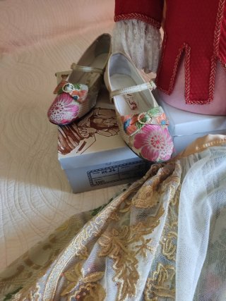 Traje Fallera Niña Multicolor Talla 10