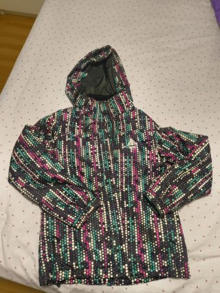 Chaqueta de esquí con estampado