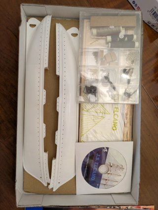 Maqueta J.S. Elcano / Esmeralda Kit Escala 1:250