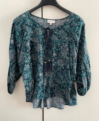Blusa fantasia viscosa taglia XL