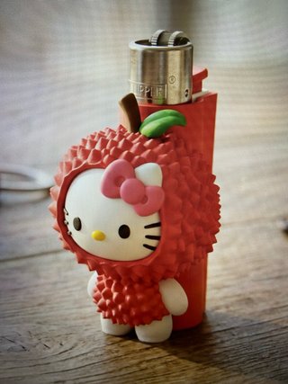 Funda Clipper Hello Kitty manzana Roja